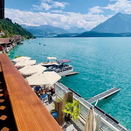 Boutique Hotel & Restaurant Niesenblick - Lakefront Rooms With Balcony On Lake Thun - Self Check In & Digitale Reception 호텔