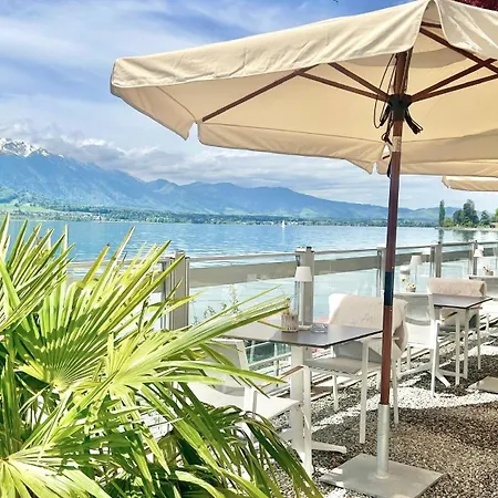 Boutique Hotel & Restaurant Niesenblick - Lakefront Rooms With Balcony On Lake Thun - Self Check In & Digitale Reception 2*