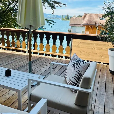 Boutique Hotel & Restaurant Niesenblick - Lakefront Rooms With Balcony On Lake Thun - Self Check In & Digitale Reception 2*
