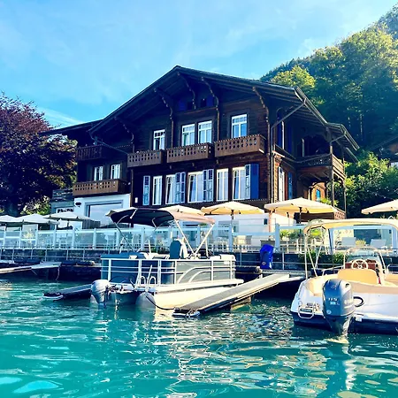 Boutique Hotel & Restaurant Niesenblick - Lakefront Rooms With Balcony On Lake Thun - Self Check In & Digitale Reception 호텔 2*