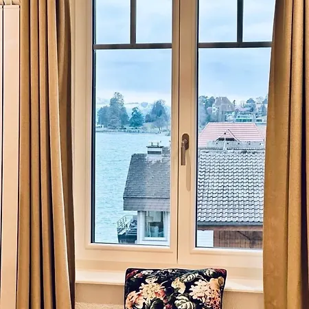 Boutique Hotel & Restaurant Niesenblick - Lakefront Rooms With Balcony On Lake Thun - Self Check In & Digitale Reception 2*