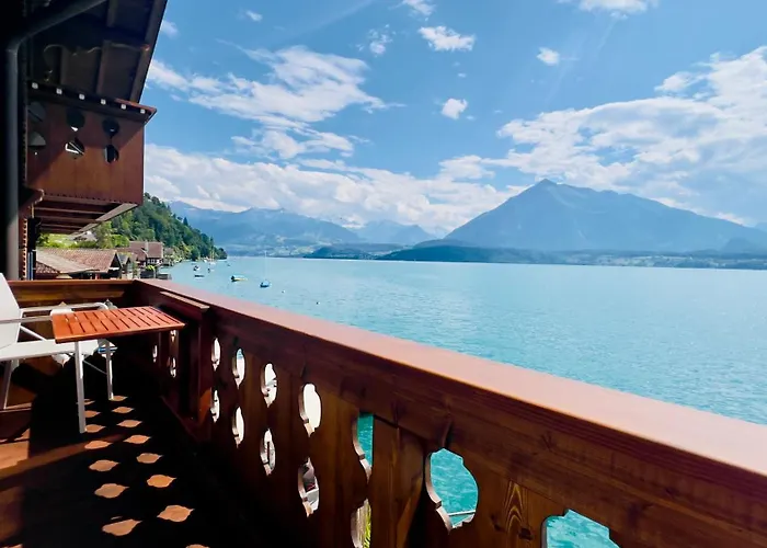 Boutique Niesenblick - Direkt Am Thunersee Gelegen Mit Self Check In & Digitaler Rezeption فندق 2*