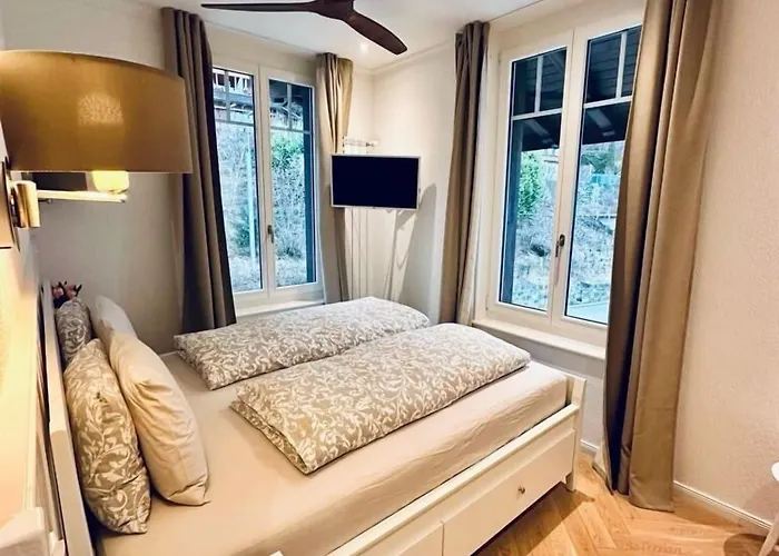 فندق Boutique Niesenblick - Direkt Am Thunersee Gelegen Mit Self Check In & Digitaler Rezeption 2*