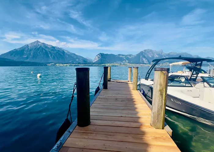 Hotel Boutique Niesenblick - Direkt Am Thunersee Gelegen Mit Self Check In & Digitaler Rezeption Oberhofen