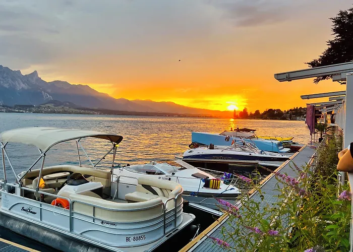 Hotel Boutique Niesenblick - Direkt Am Thunersee Gelegen Mit Self Check In & Digitaler Rezeption Oberhofen